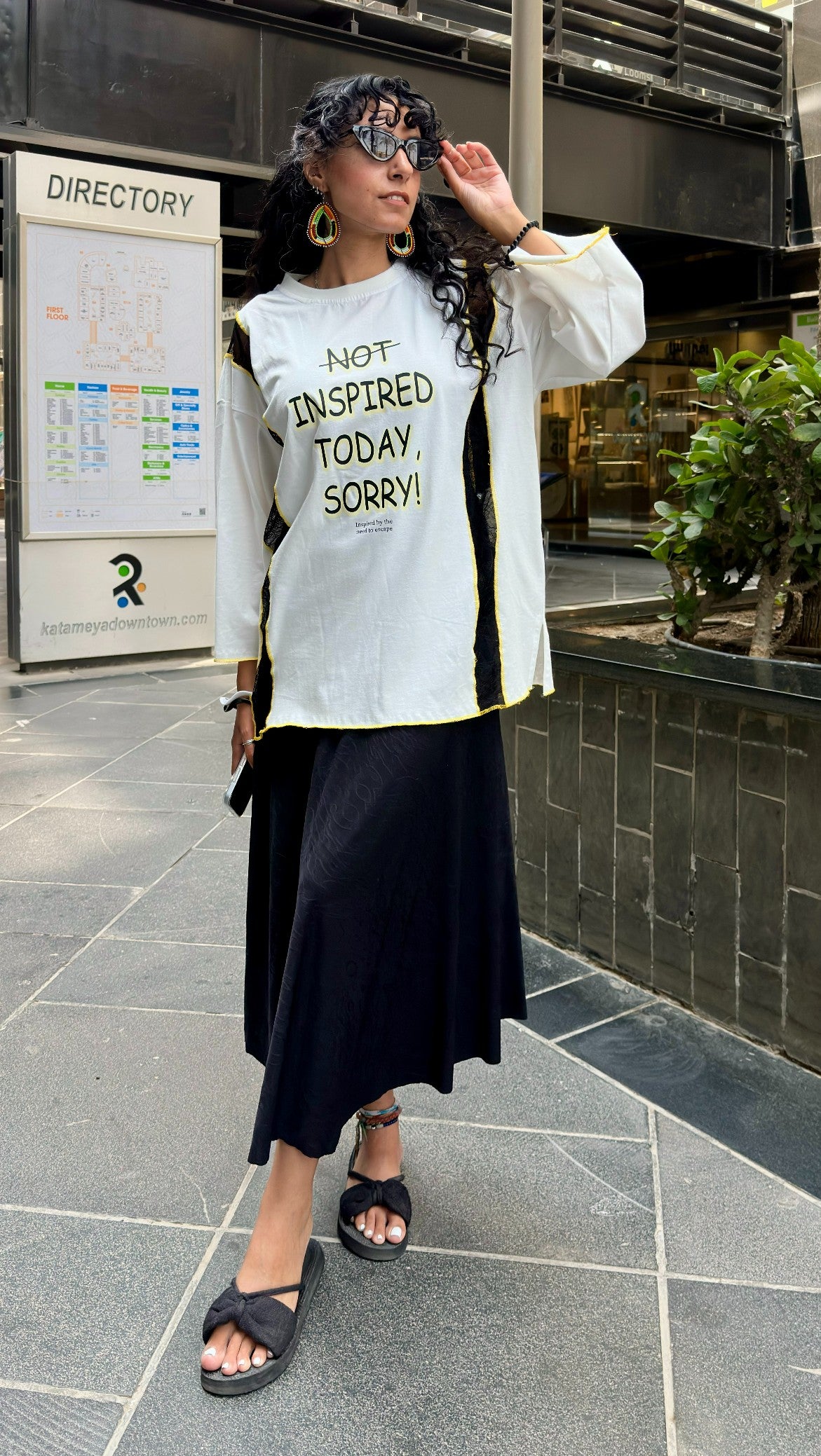Shams Lace T-Shirt